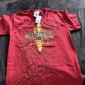 Kids Size Medium Red‎ Hawaii Tee Shirt New With Tag